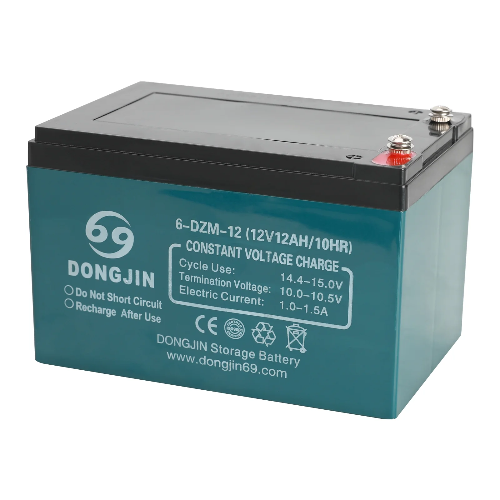 6PCS 12V 12AH Motorcycle Battery 6 - DZM - 12 Battery +72V Charge for Electric Scooter Bicycle Go Kart ATV UTV Buggy Quad Golf Cart Electric Vehicles Ride on Toys Lead Acid Battery