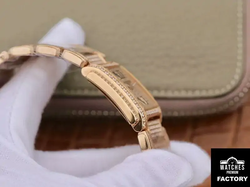 Patek Philippe Ladies Twenty-4 4908 / 50R-012 Rose Gold Diamond Dial