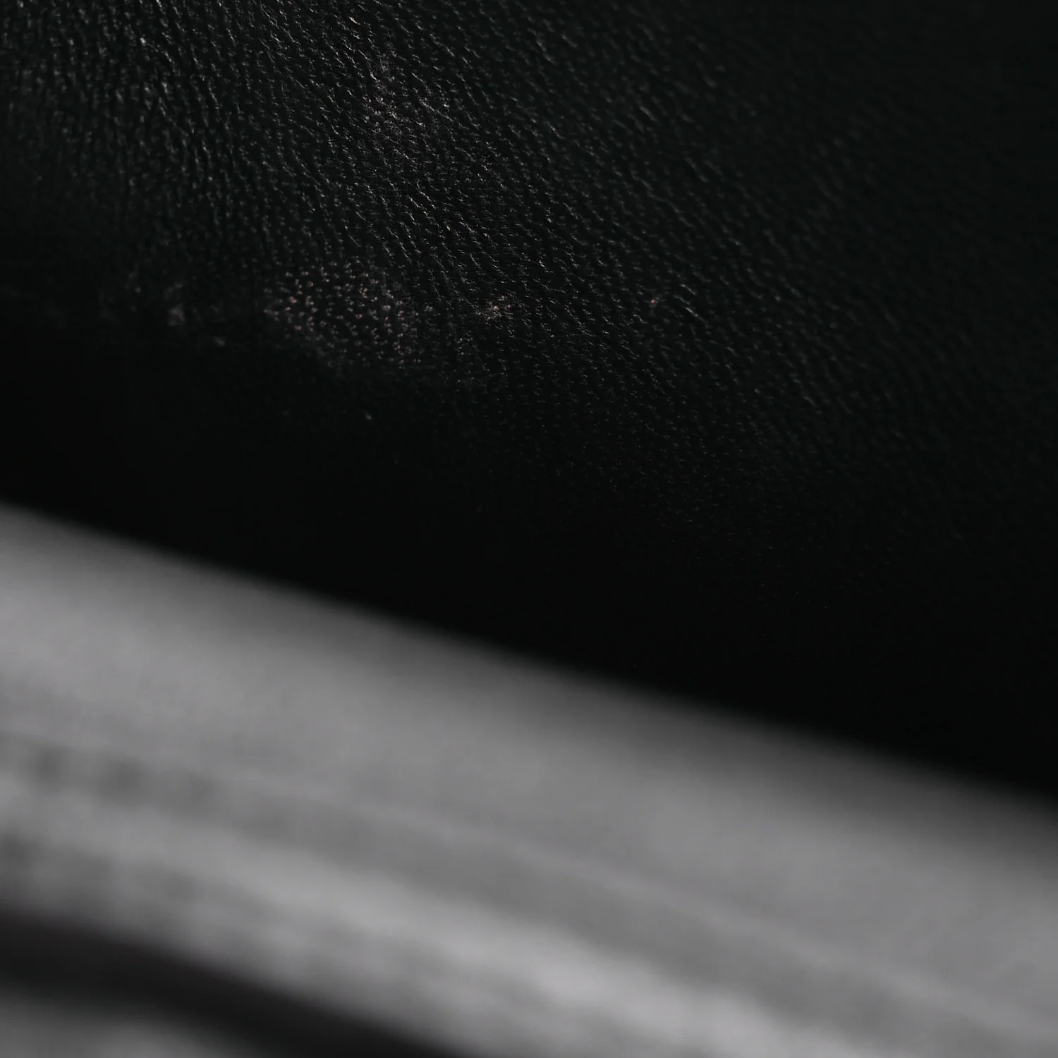 Calfskin Small Nile Bracelet Minaudiere Bag Black
