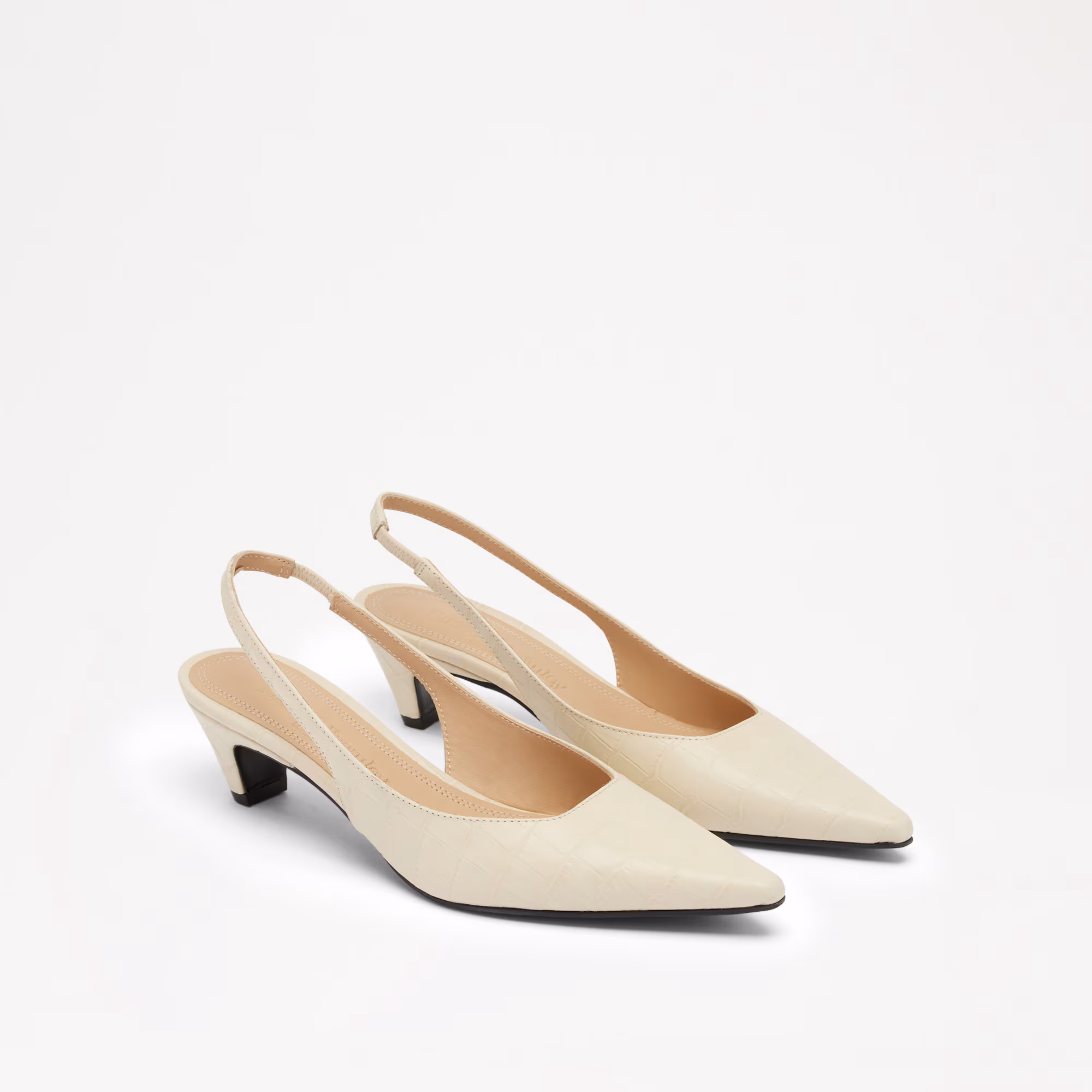 Stand Out Sling<br>Slingback Kitten Heel