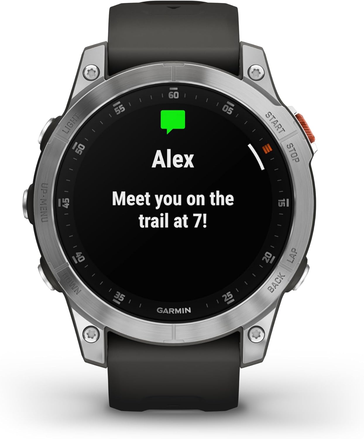 Garmin epix Gen 2  Premium Active smartwatch  Touchscreen AMOLED Display  Adventure Watch with Advanced Features  Slate Steel (Renewed)