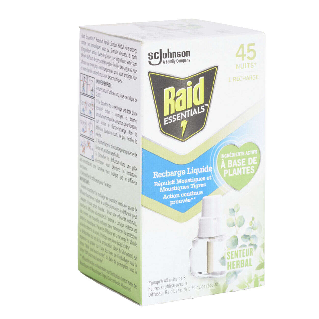Recharge Raid senteur herbal 32ml