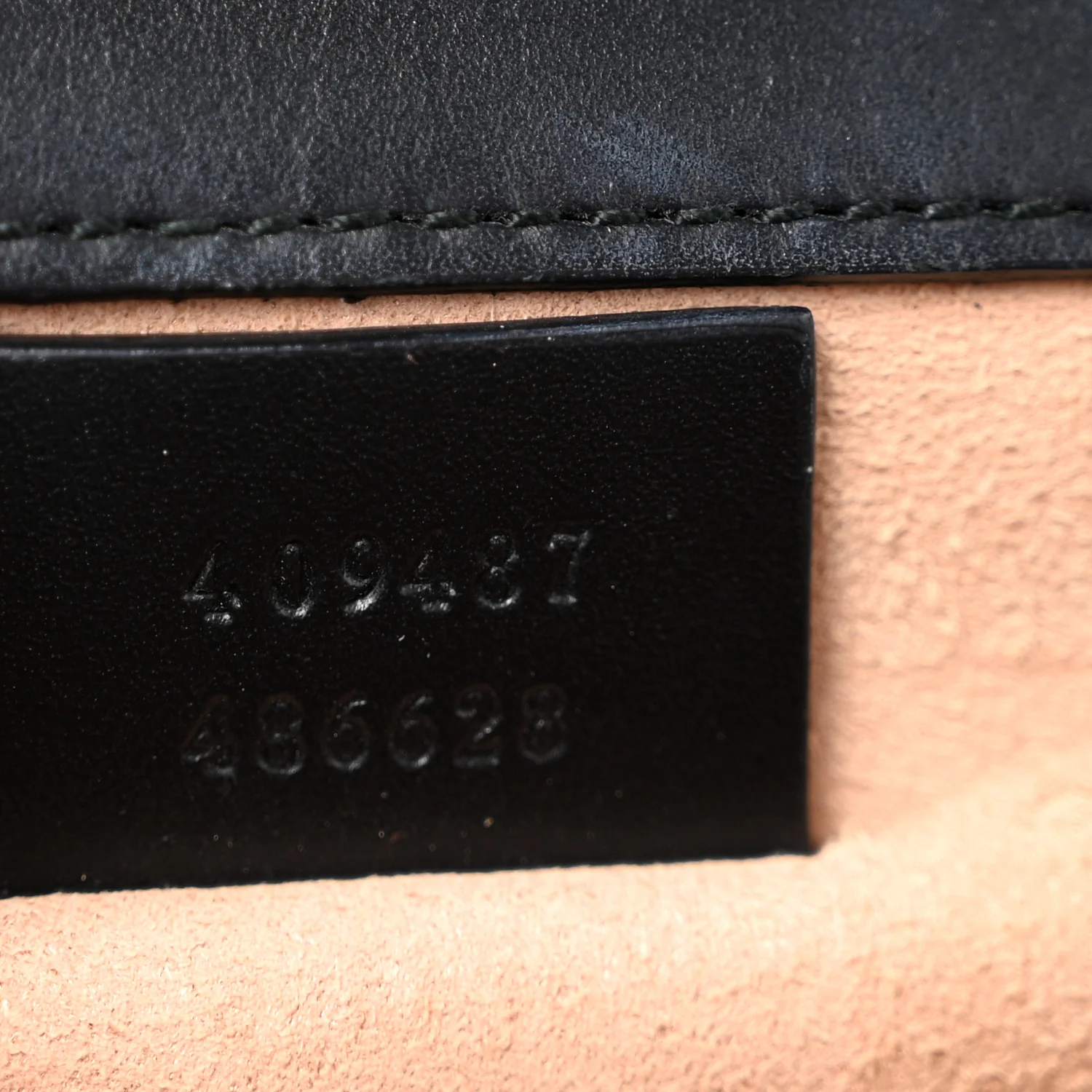 Guccissima Small Padlock Shoulder Bag Black