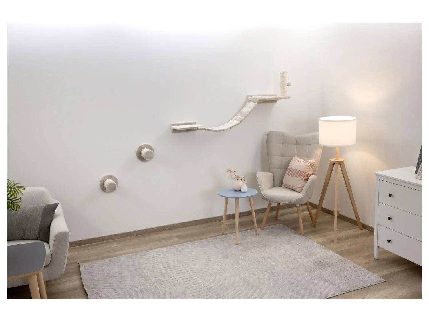 KERBL Mur d'escalade pour chat