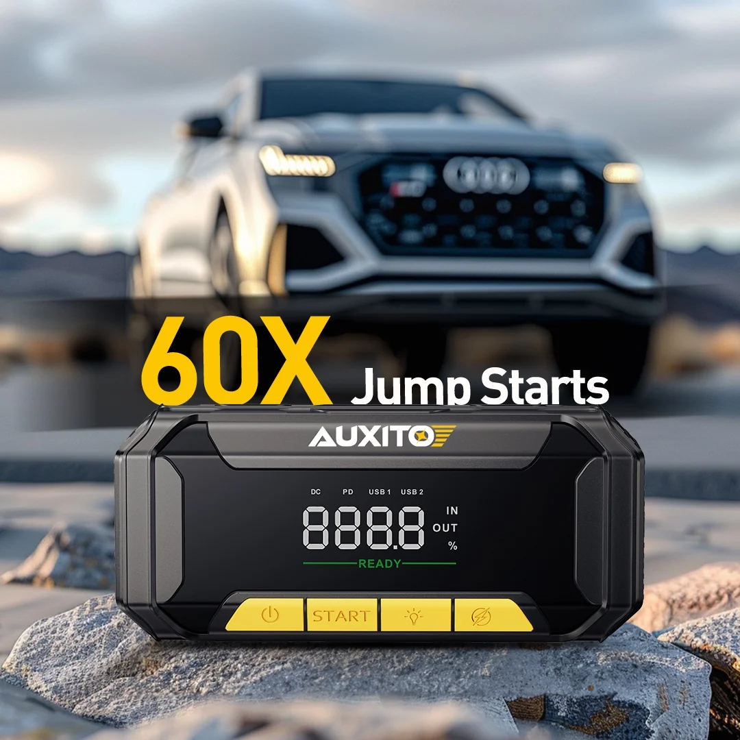 Jump Starter 8000A Peak Jump Box(All Gas,up to 10.0L Diesel Engine) 12V Car Portable Battery Jump Starter,Auto Battery Booster Pack,with 3-Mode Flashlight - Image 3