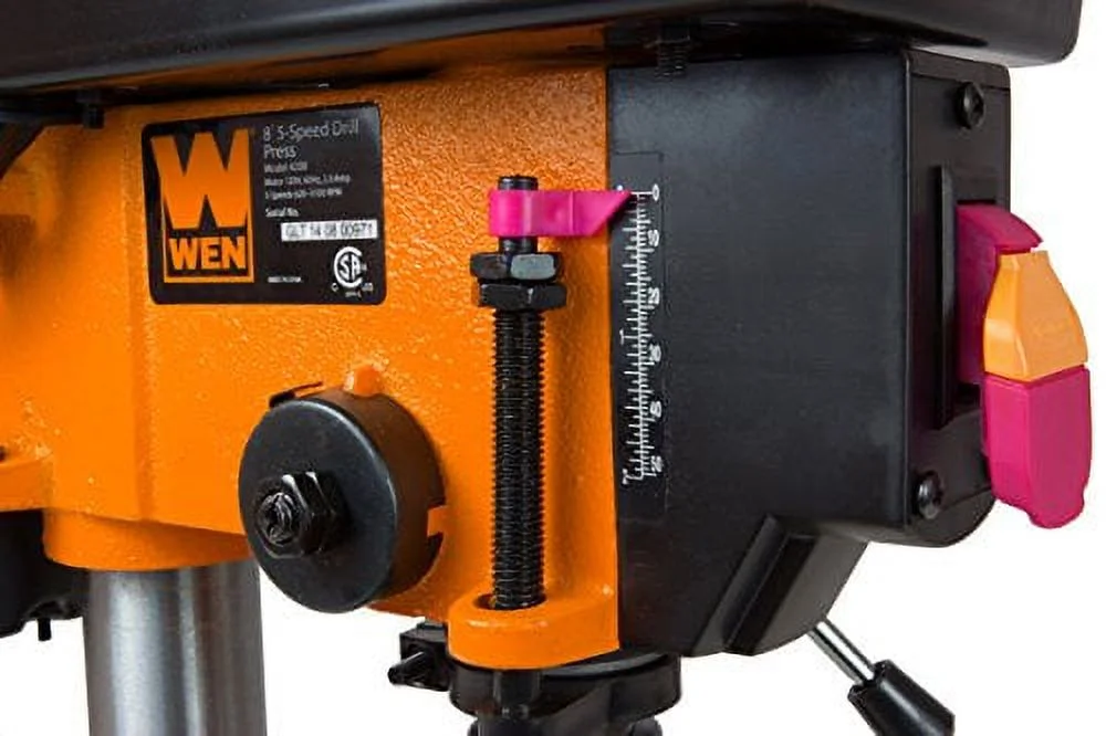 WEN 2.3 - Amp 8 - Inch 5 - Speed Cast Iron Benchtop Drill Press