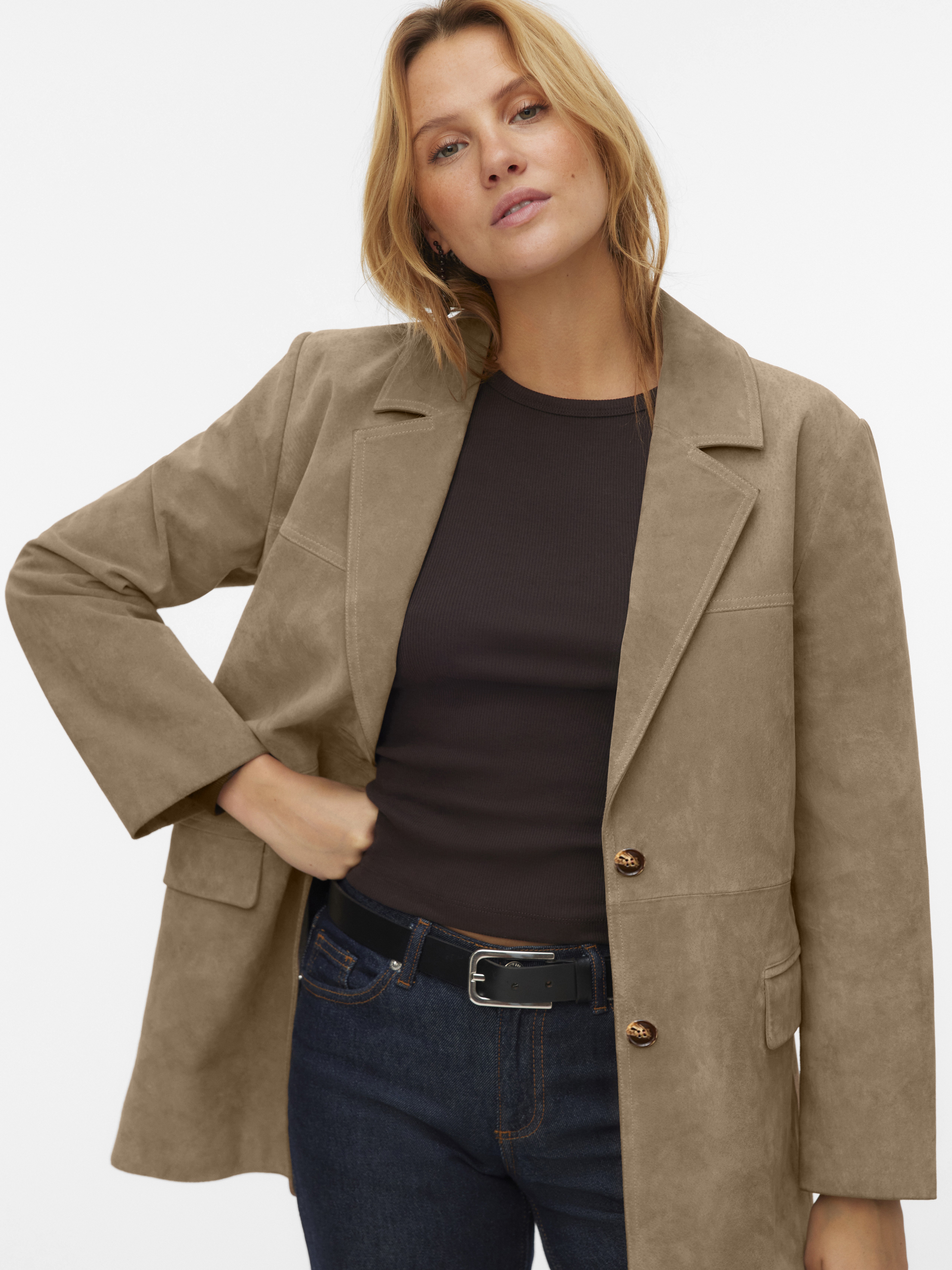 VERO MODA® VMPERNILLE Suede Jacket