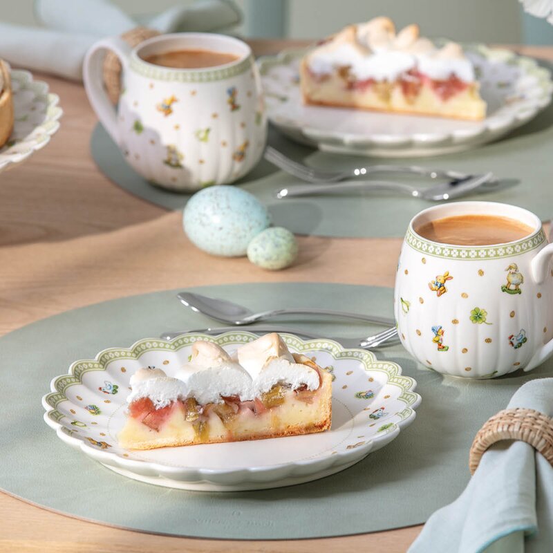 Easter Delight frokost tallerken 22 cm hvit