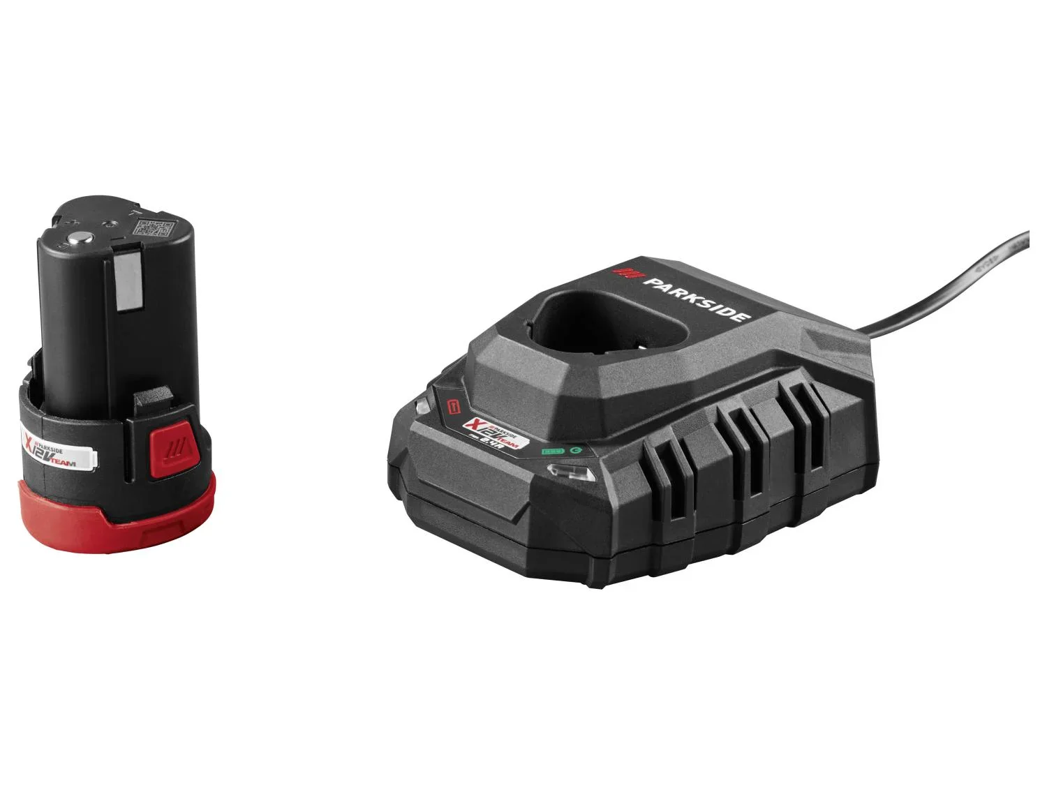 PARKSIDE Perceuse-visseuse sans fil et 17 accessoires + batterie + chargeur, 12 V