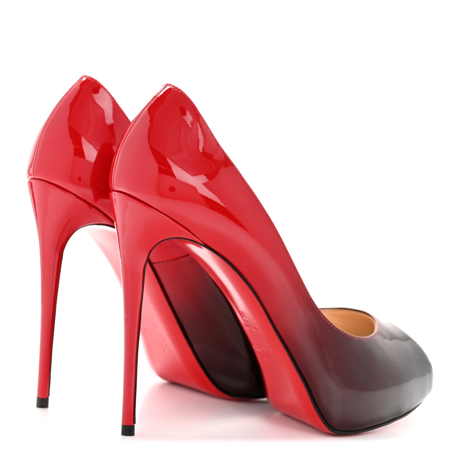 Patent Degrade New Very Prive 120 Pumps 37 Black Red