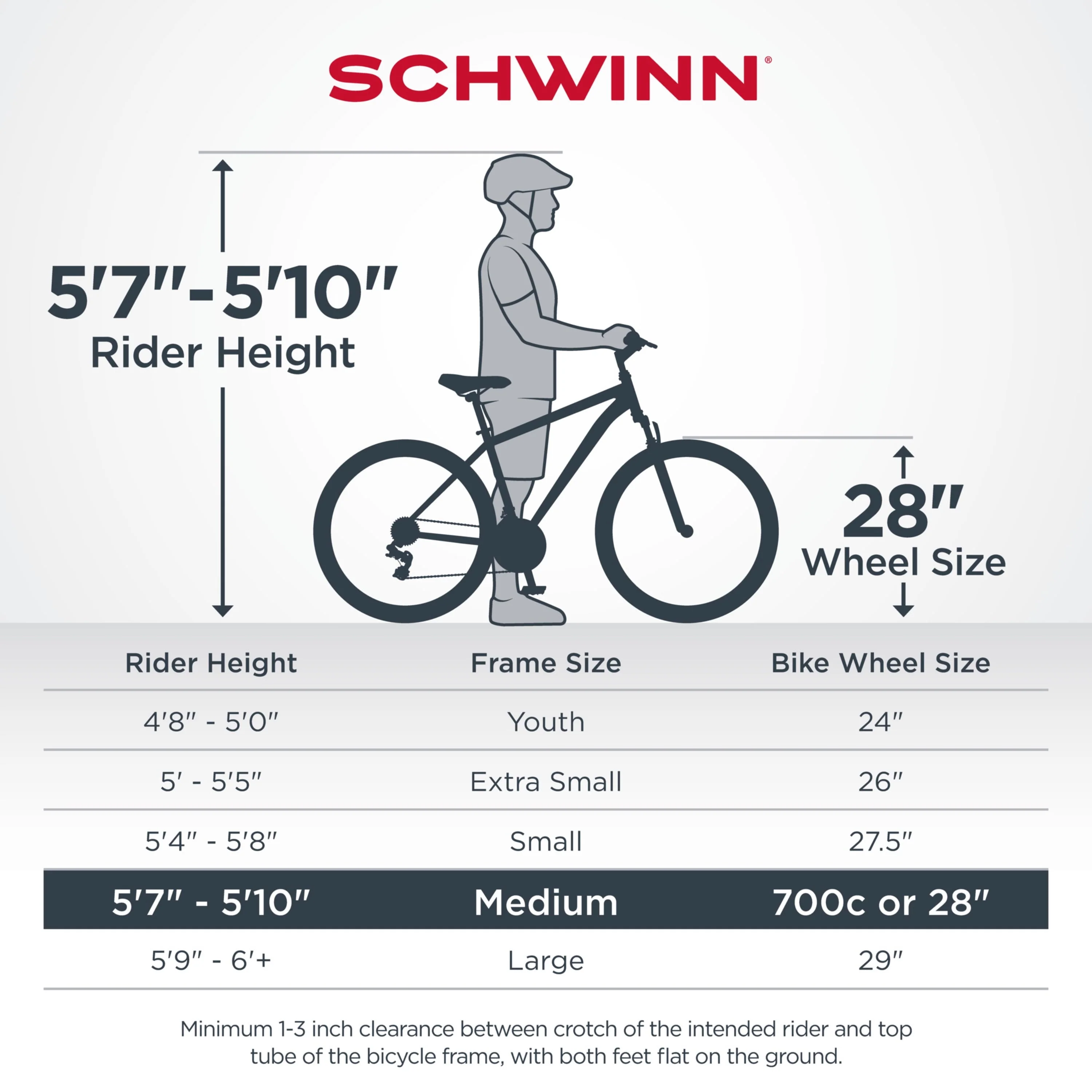 Schwinn 700c Glenwood Mens Hybrid Bike, 21 Speeds, Black