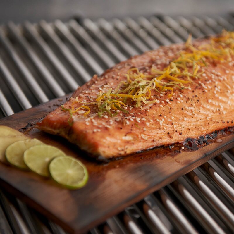 Grillplanke 38x18 cm 2 stk sedertre