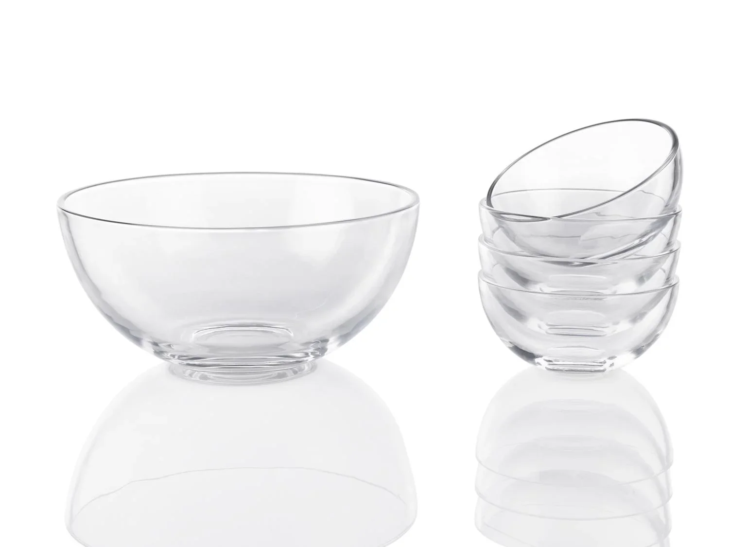 LIVARNO home Ensemble de saladiers ou prsentoirs en verre