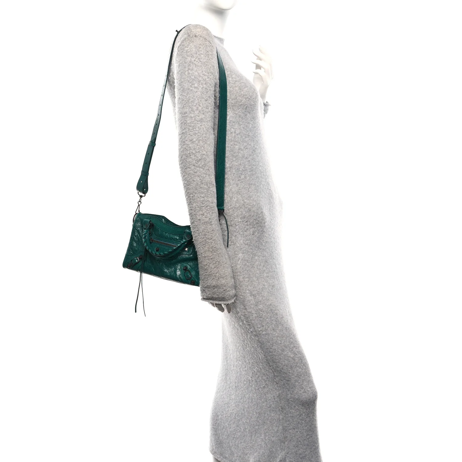 Agneau Classic Hardware Mini City Emerald