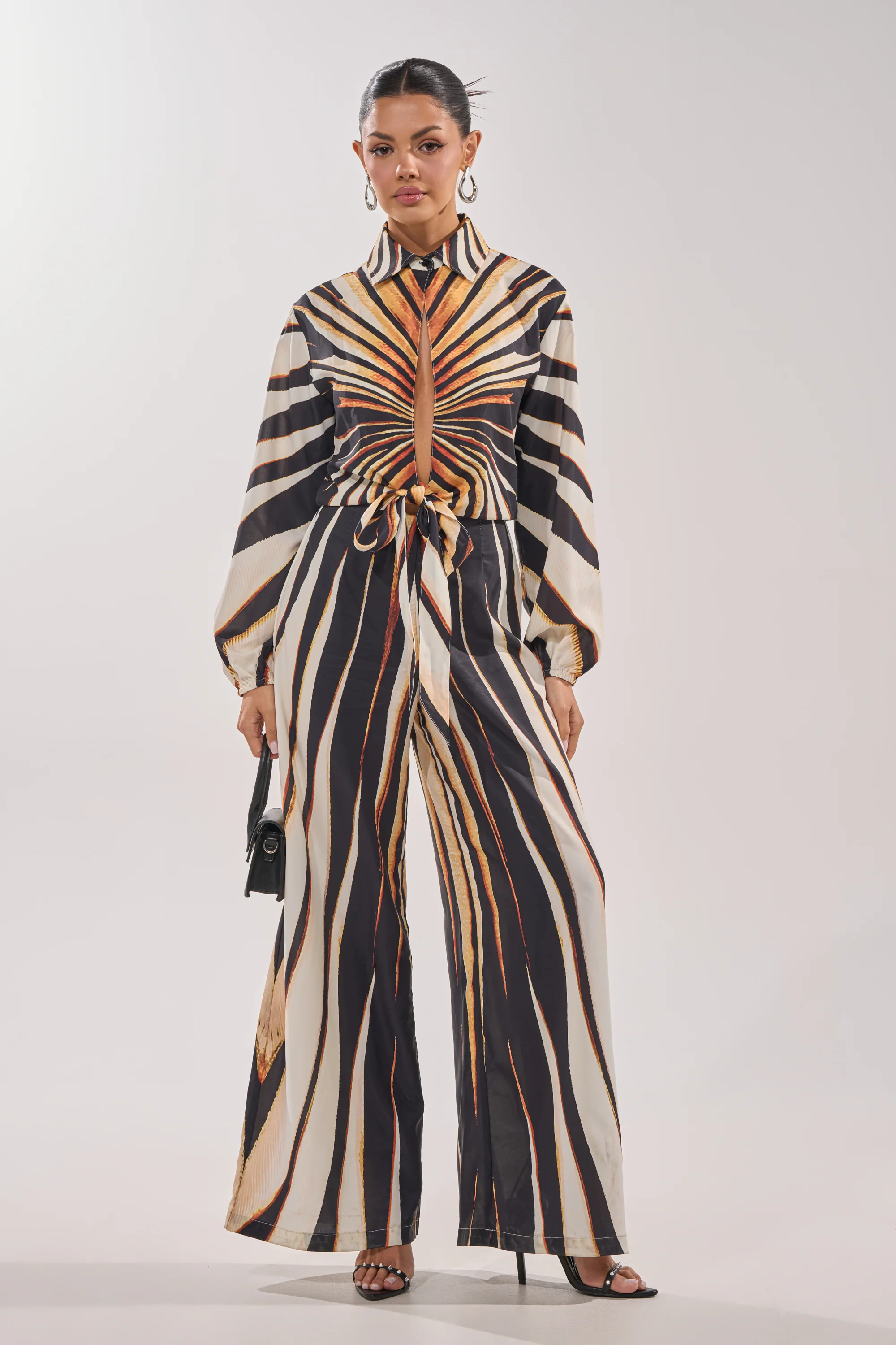 FIERCE INSTINCTS LONG SLEEVE JUMPSUIT - Akira Store