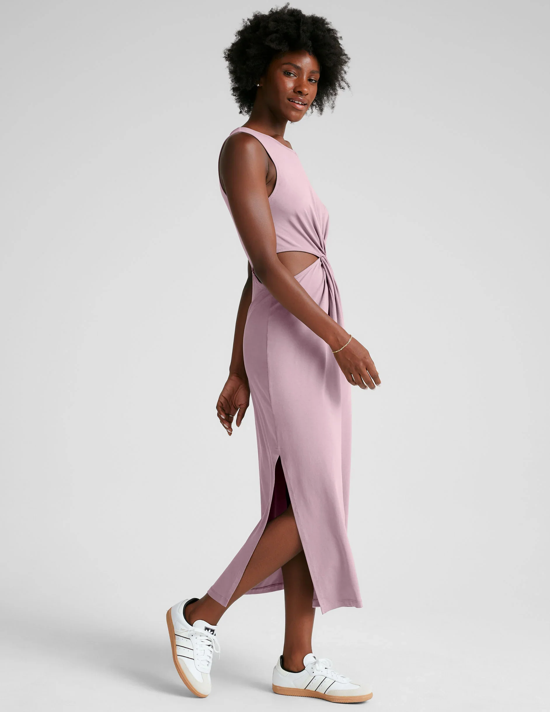 Around The World Front Twist Dress