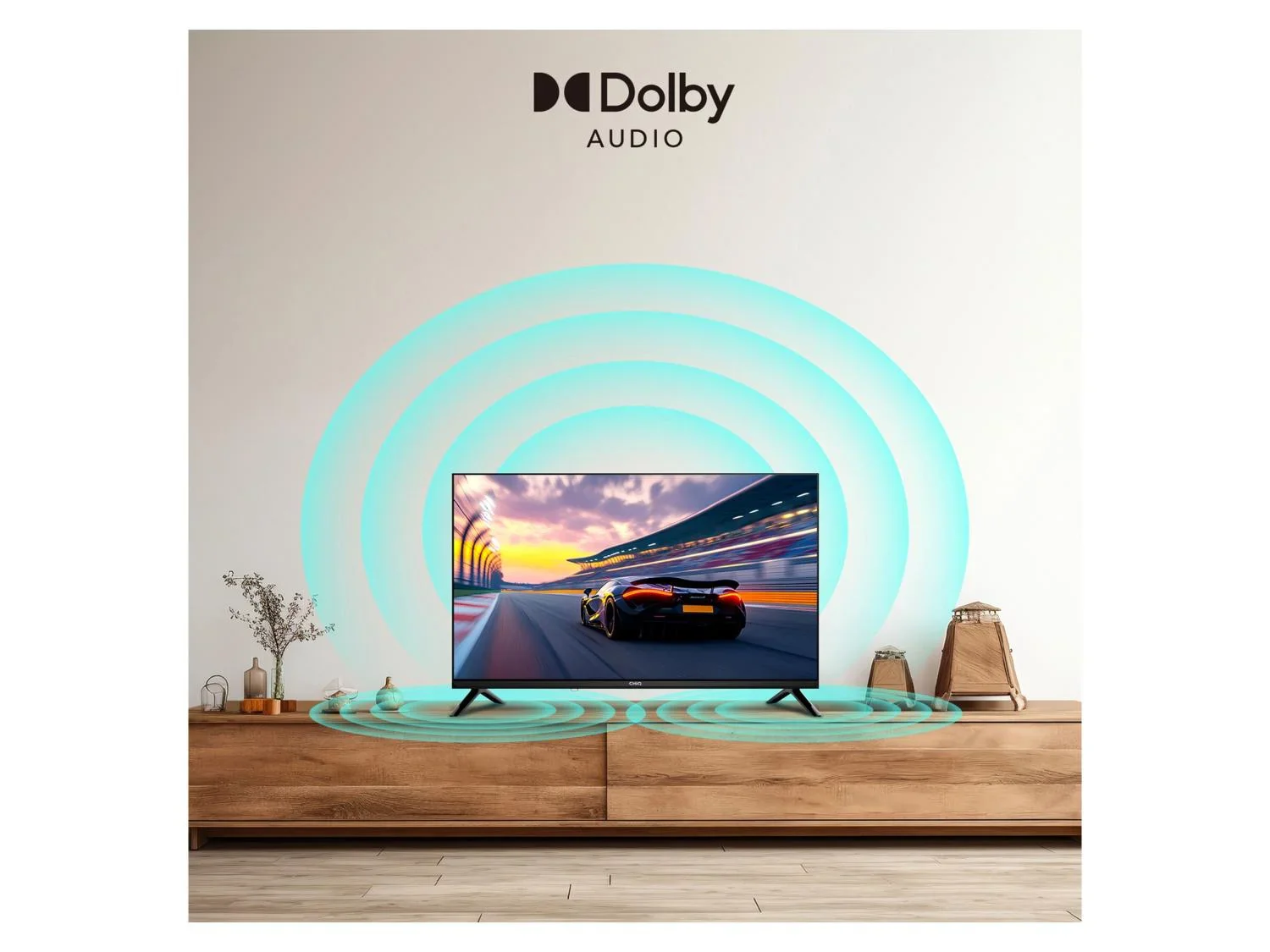 Chiq Smart TV FHD L32FM10V, 32 pouces (80 cm)