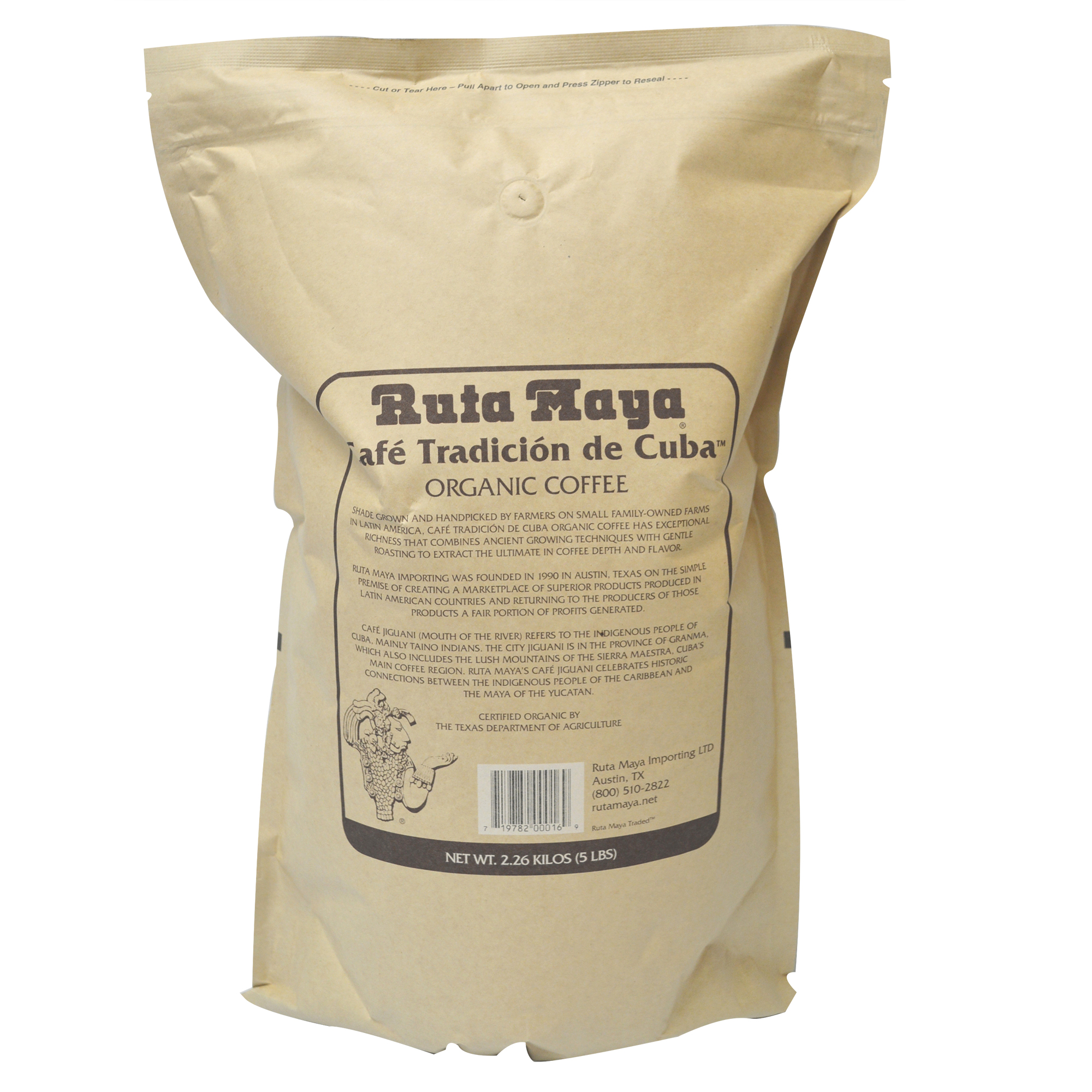Organic Jiguaní Whole Bean Coffee 5 lb - Image 2