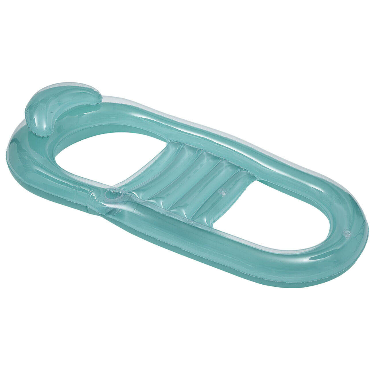 Matelas gonflable semi-immergé