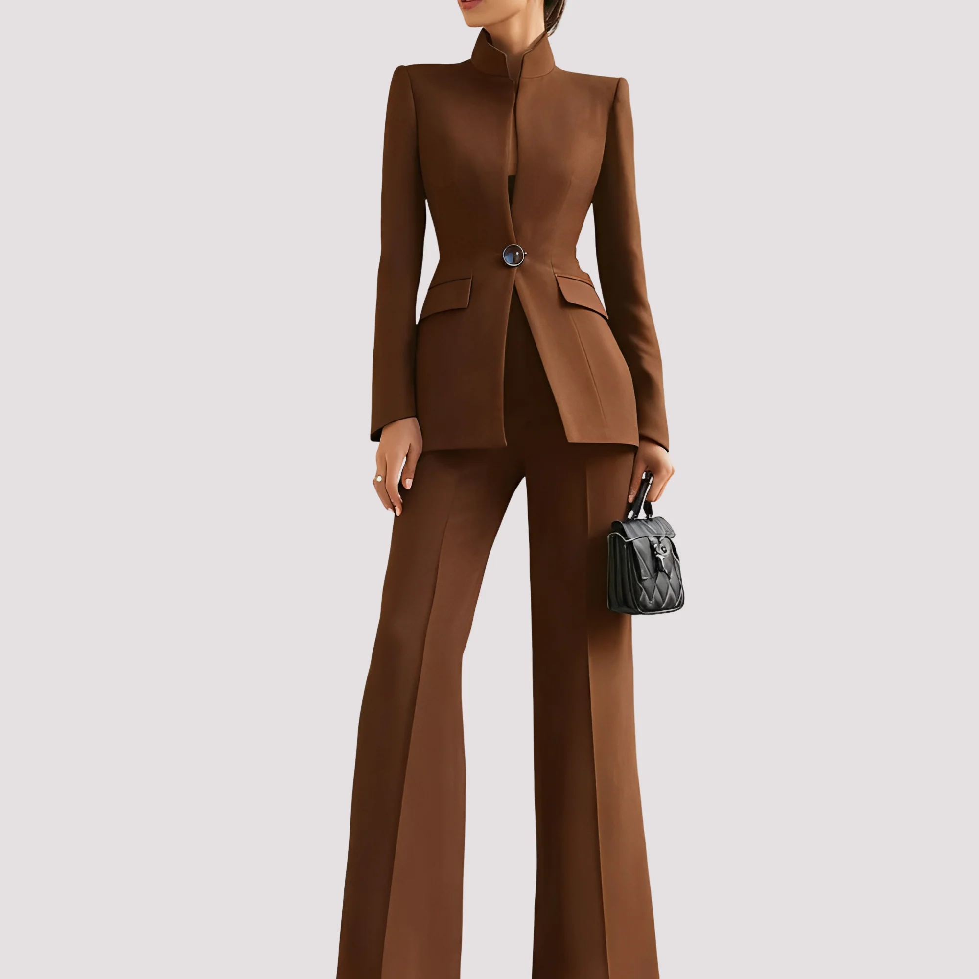 Jean - Ensemble de Costume Élégant avec Un Bouton