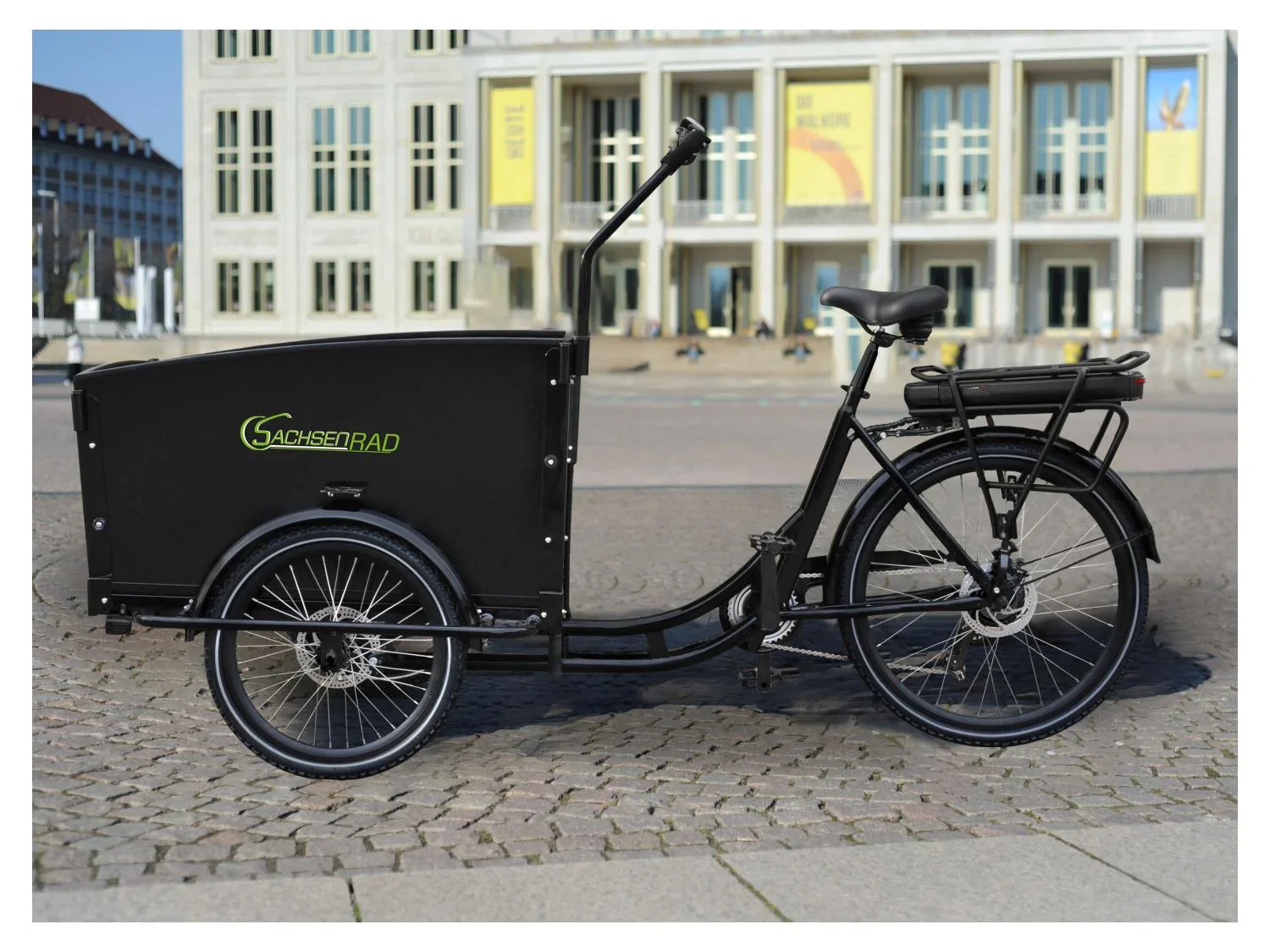 SachsenRad Velo cargo lectrique T1 Grand Trunk