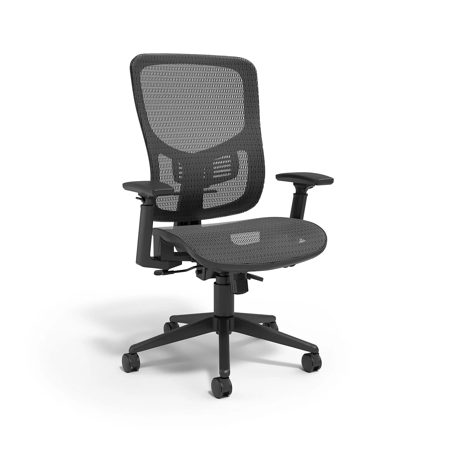 Staples Kroy Mesh Task Chair Black UN59456