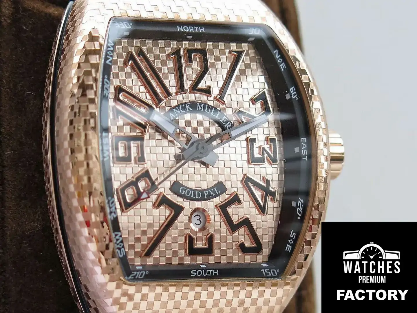 Franck Muller Vanguard V45 Rose Gold Dial