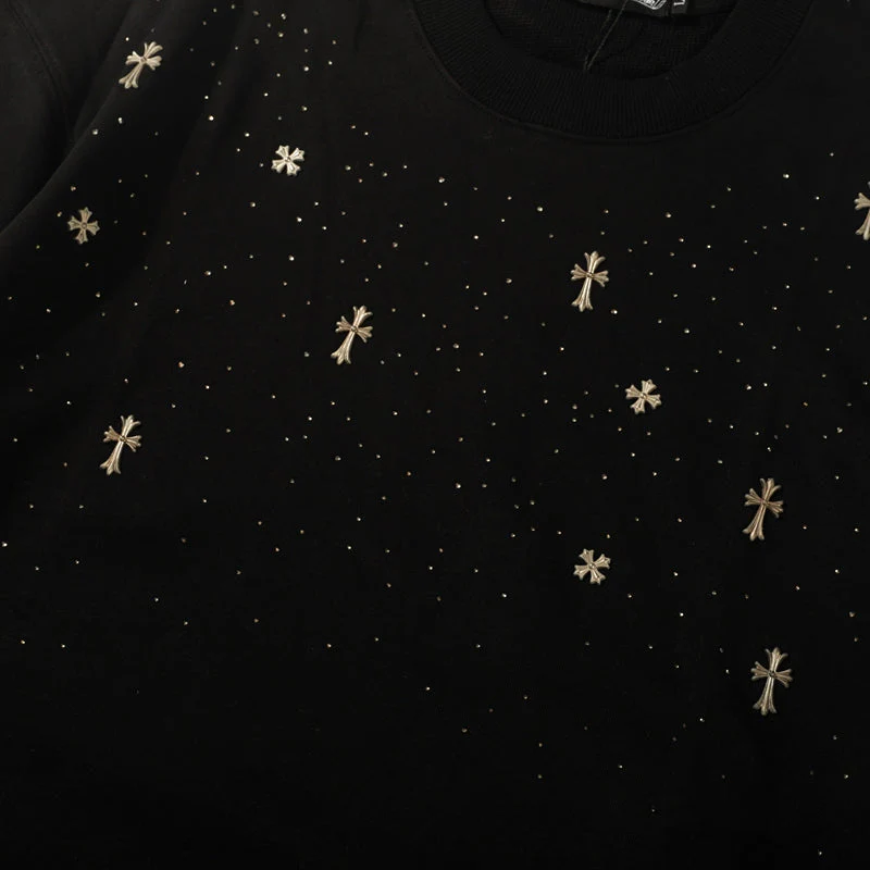 Chrome Hearts Men's Long-Sleeve T-shirt Sweatshirt