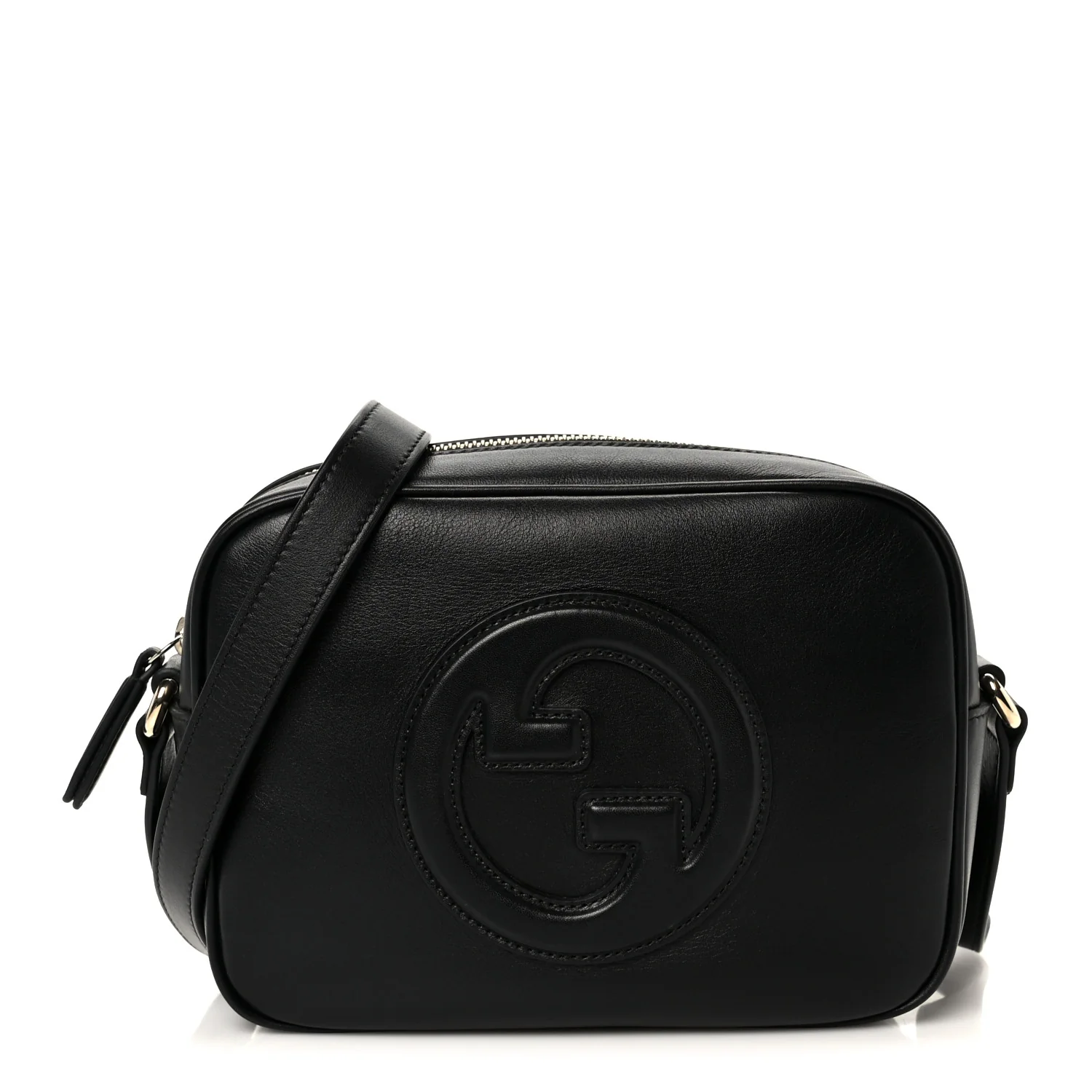 Sweetbread Calfskin Mini Blondie Bag Black