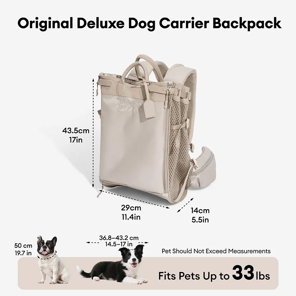Dog Carrier Backpacks Dog Rucksack Dog Bike Carrier  - Urban Roaming