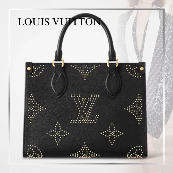 ３WAY！デイリーに♪【LOUIS VUITTON】オンザゴー ハンドバッグ M46733