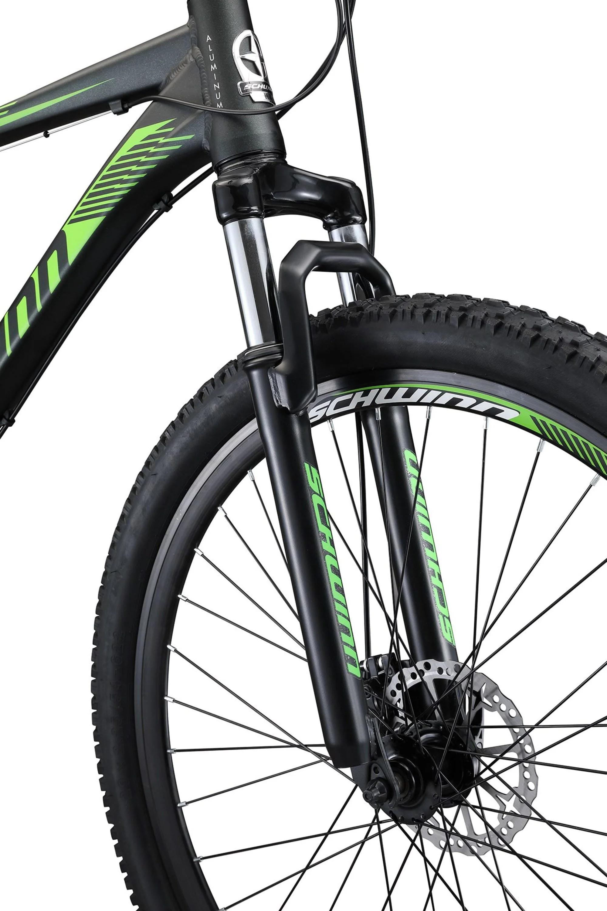 Schwinn 29 - In. Boundary Mens Mountain Bike, Black and Green