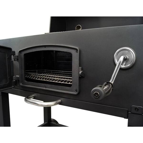 Heavy-Duty Extra-Large Charcoal Grill in Black - Image 6