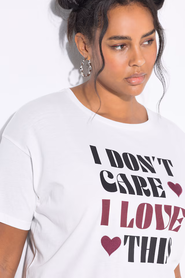 I Don't Care Short Sleeve Graphic Tee