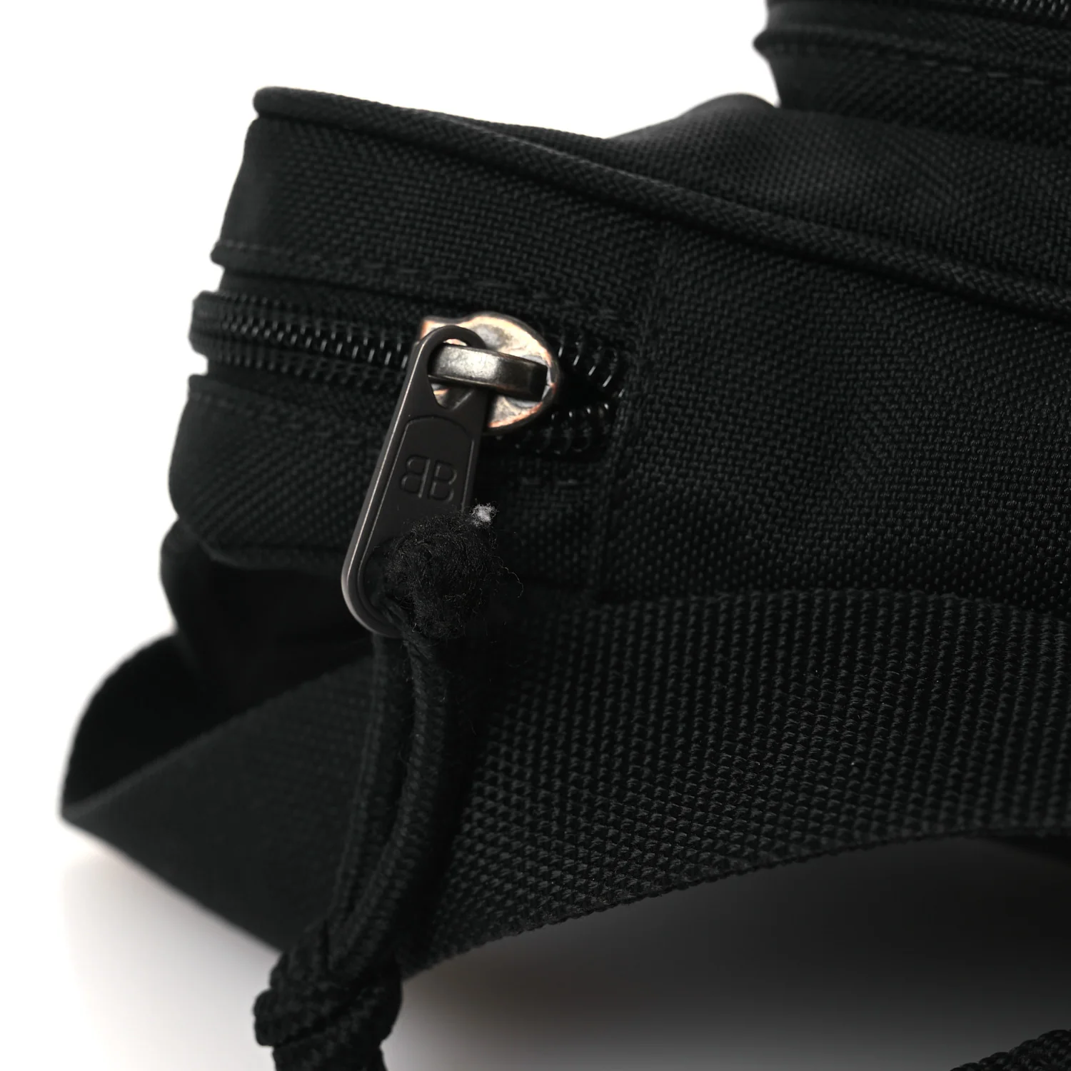 Nylon Logo Explorer Crossbody Messenger Bag Black