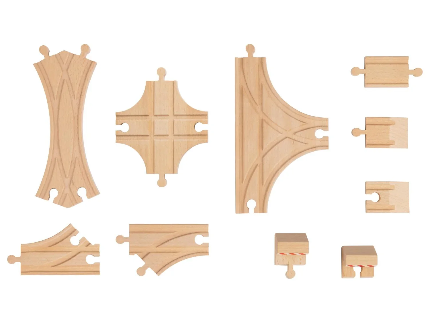 lupilu Set de rails ou Set d'aiguillages