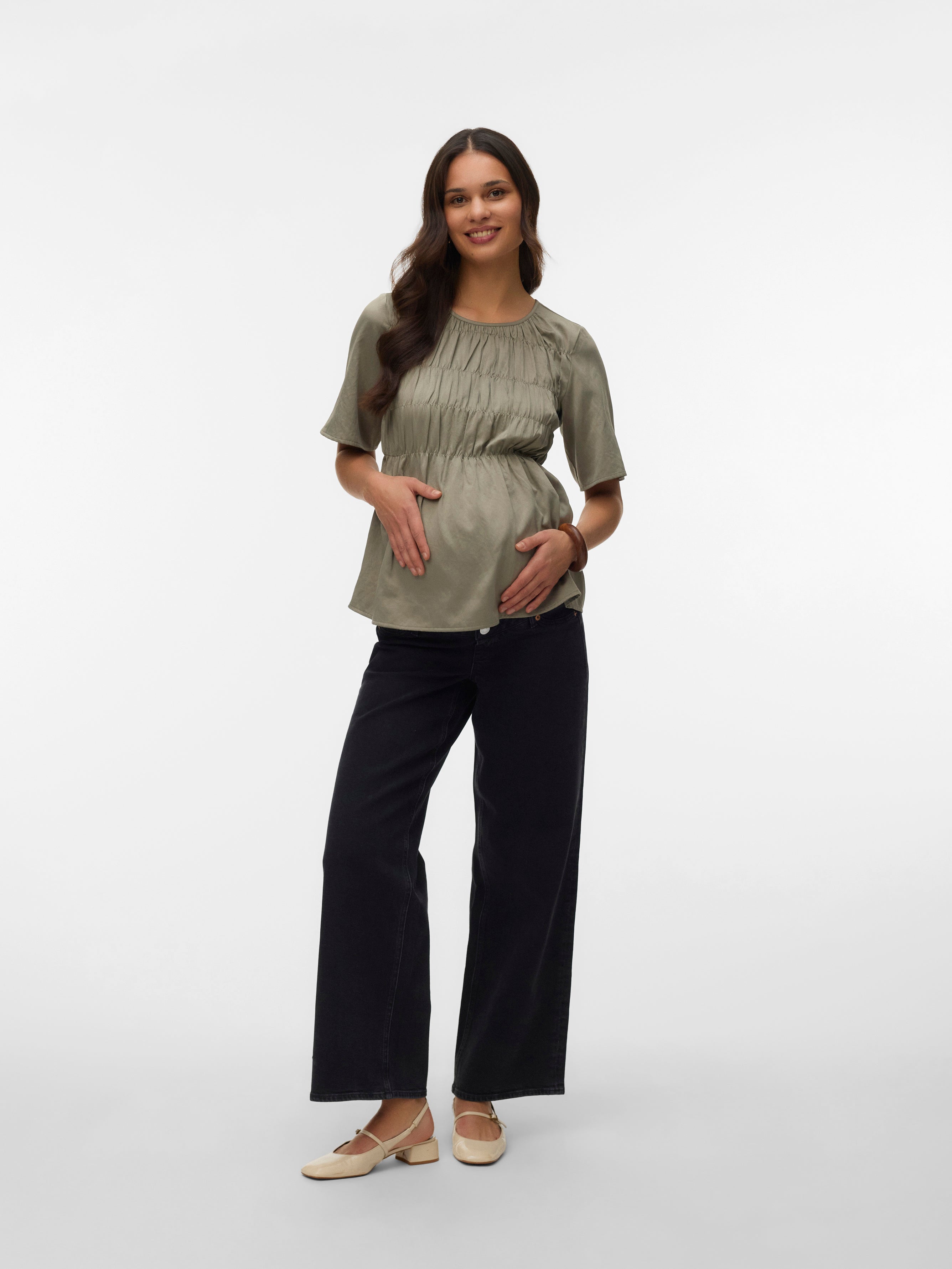 VERO MODA® Regular Fit Round Neck Top
