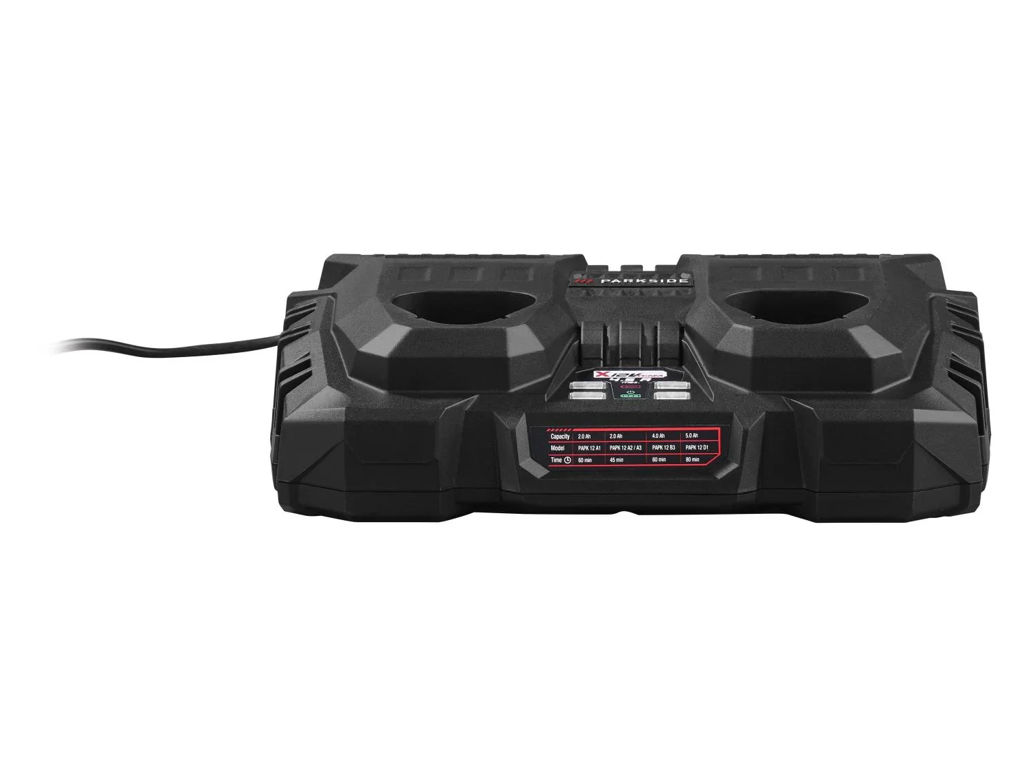 PARKSIDE Chargeur de batterie double PDSLK 12 B2, 4,5 A, 12 V