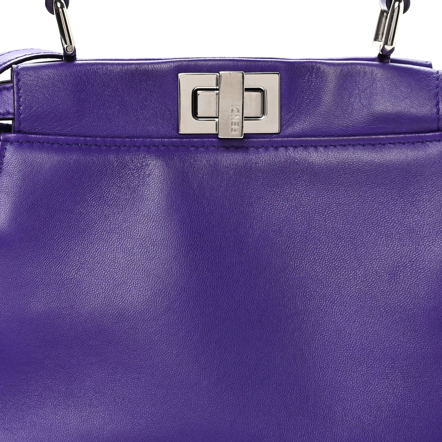 Nappa Mini Peekaboo Iconic Satchel Violet