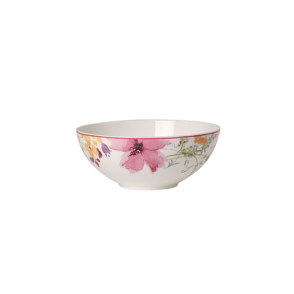Mariefleur Appetizer/ Dessert Bowl - Multi-colored, 6.8 oz, Premium Porcelain