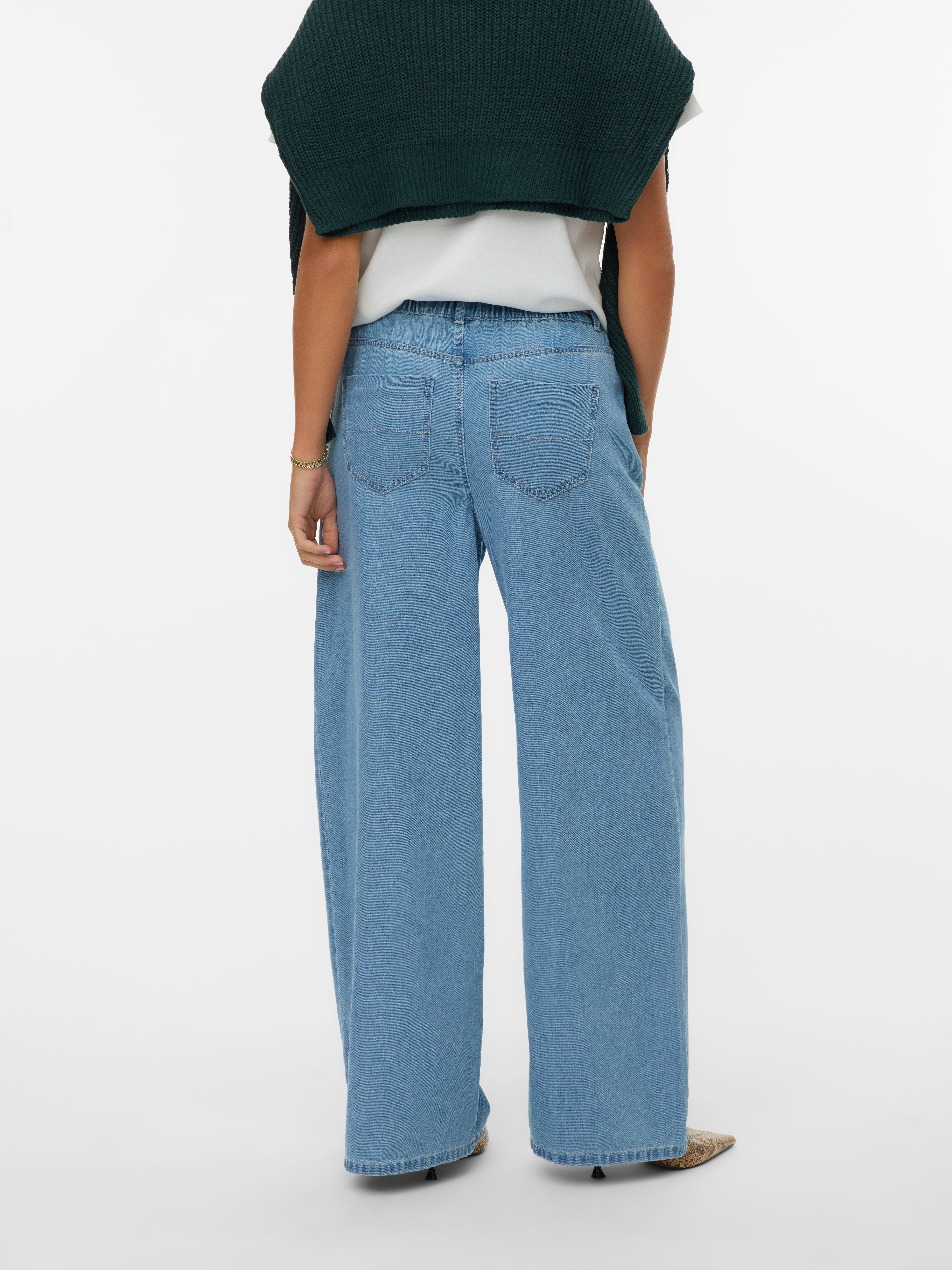 VERO MODA® VMVALERIA Mid rise Wide Leg Fit Jeans