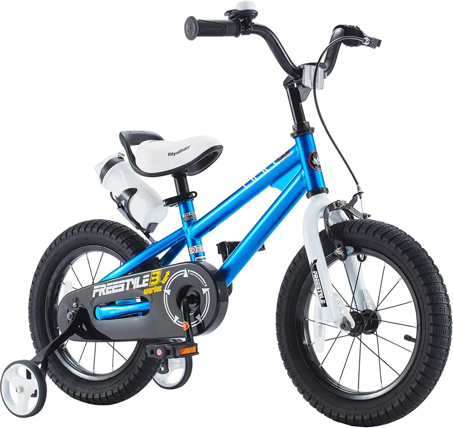 Royalbaby Freestyle Kids Bike 12 14 16 18 20 in Bicycle for Boys Girls Ages 3 - 12 Years, Multiple Color Options