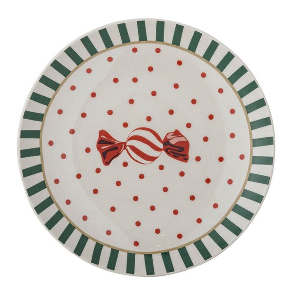 Yule tallerken 16 cm julemotiv multi