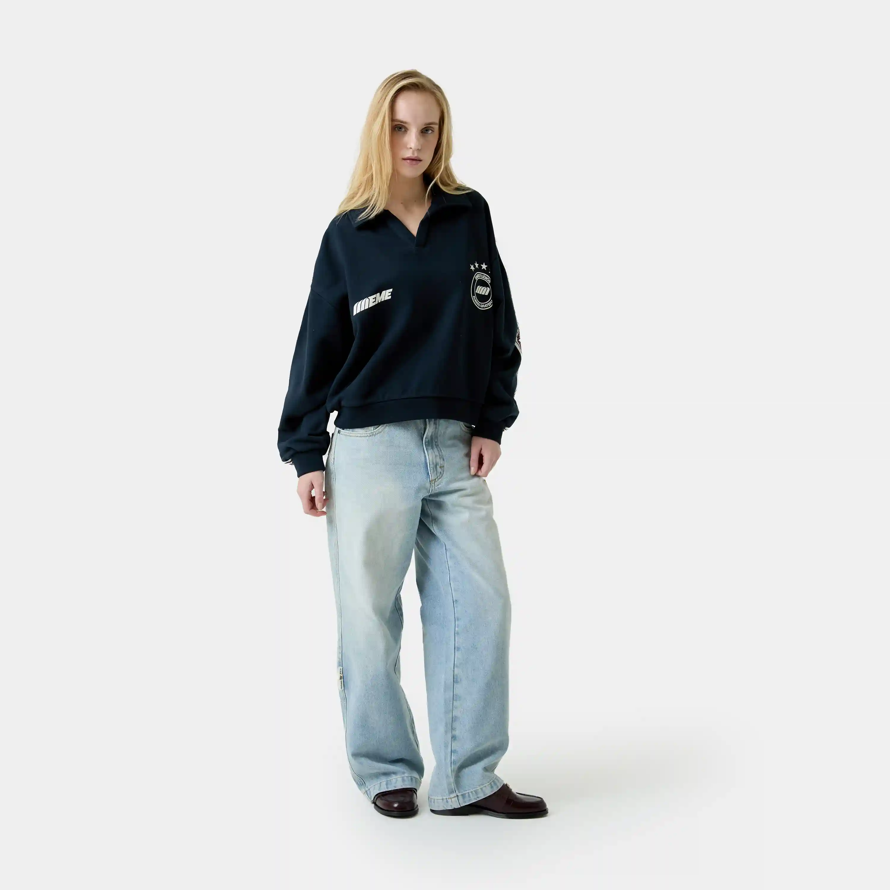 Cane Shadow Polo Crewneck