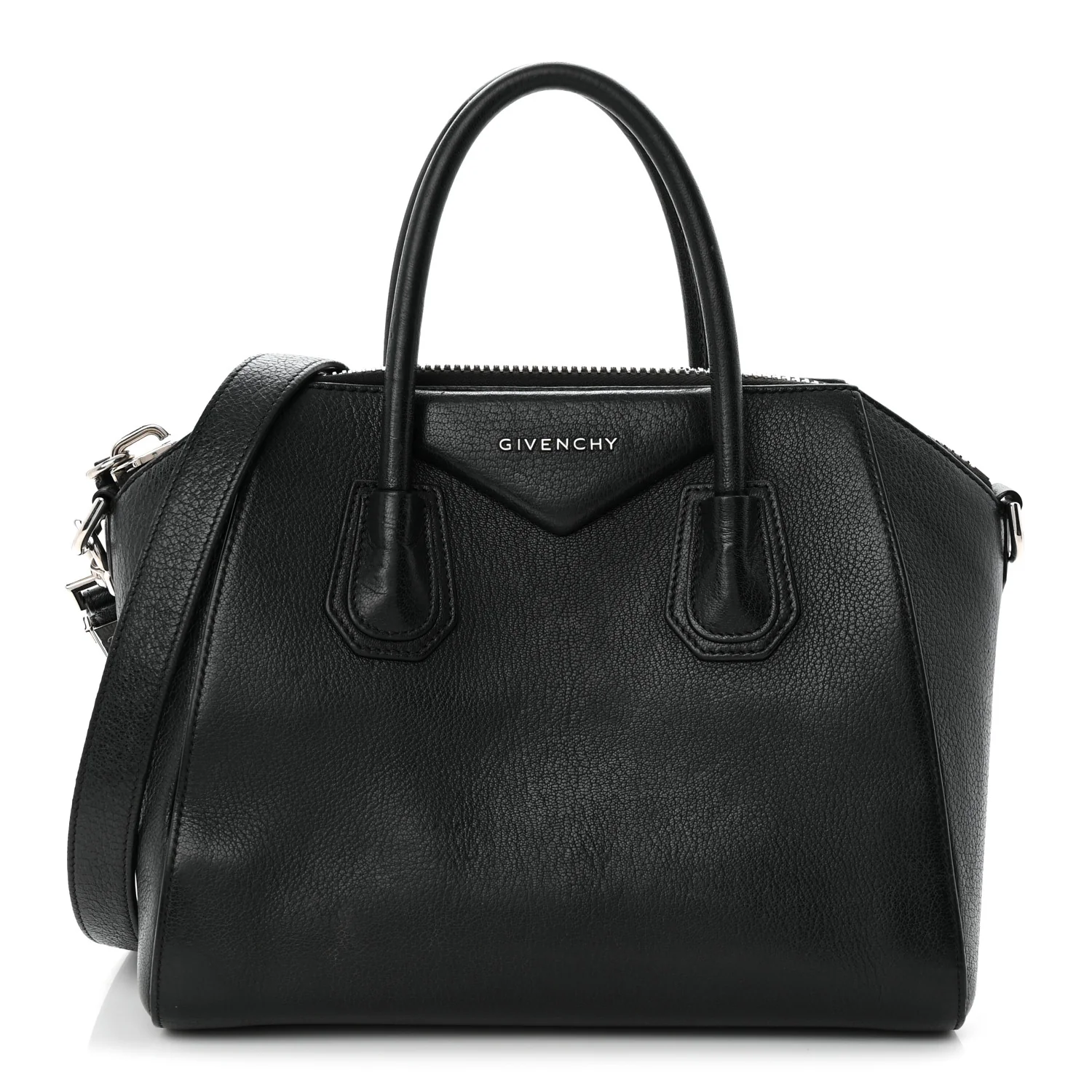 Sugar Goatskin Small Antigona Black