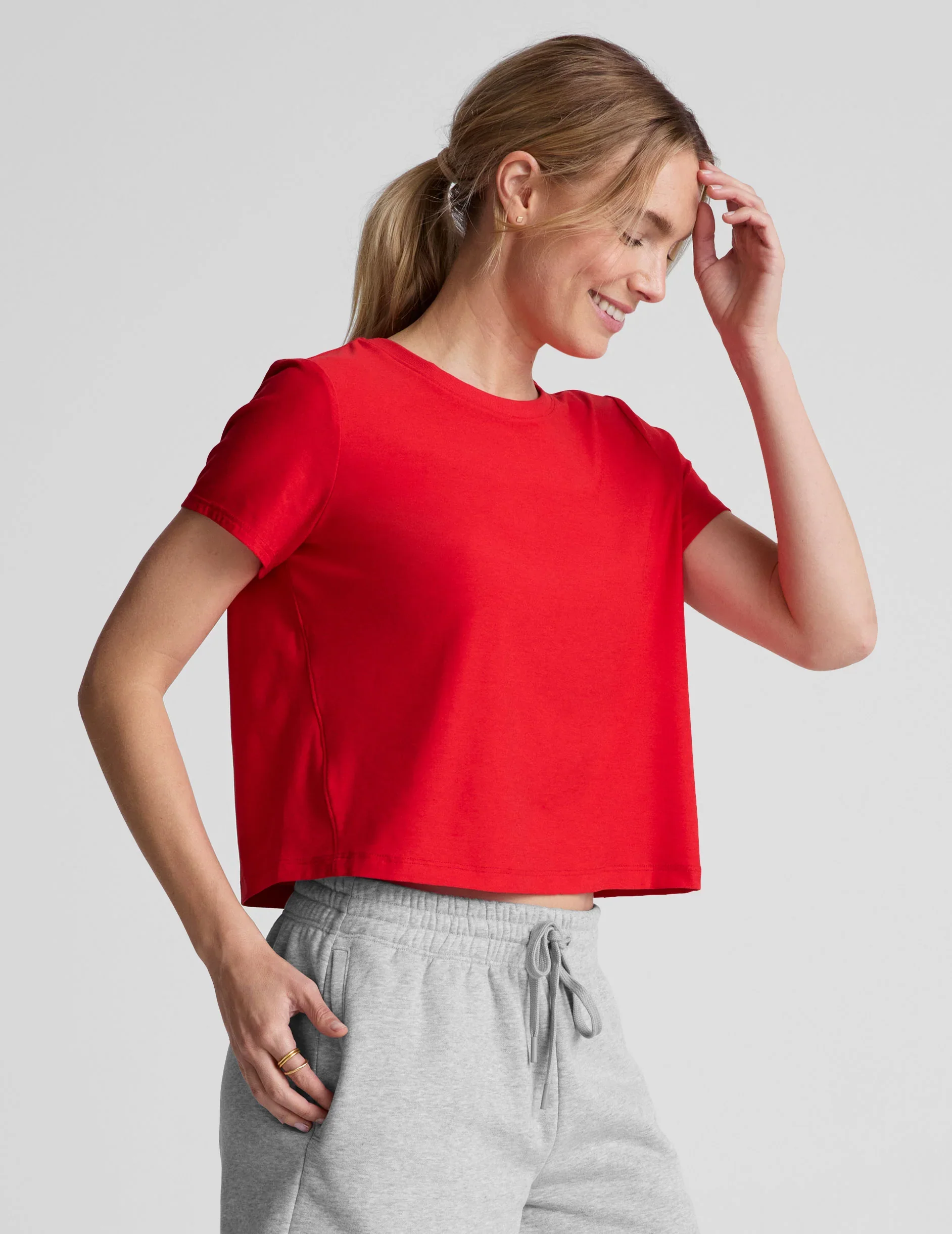 Featherweight Supreme Cropped Tee
