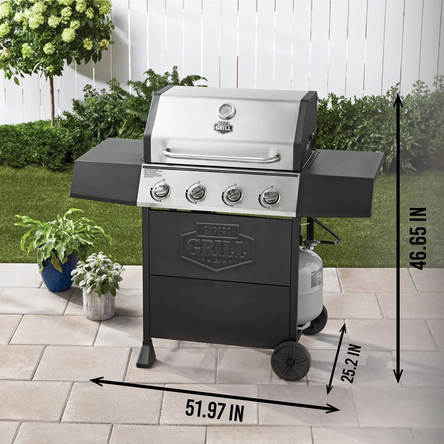4 BURNER GRILL