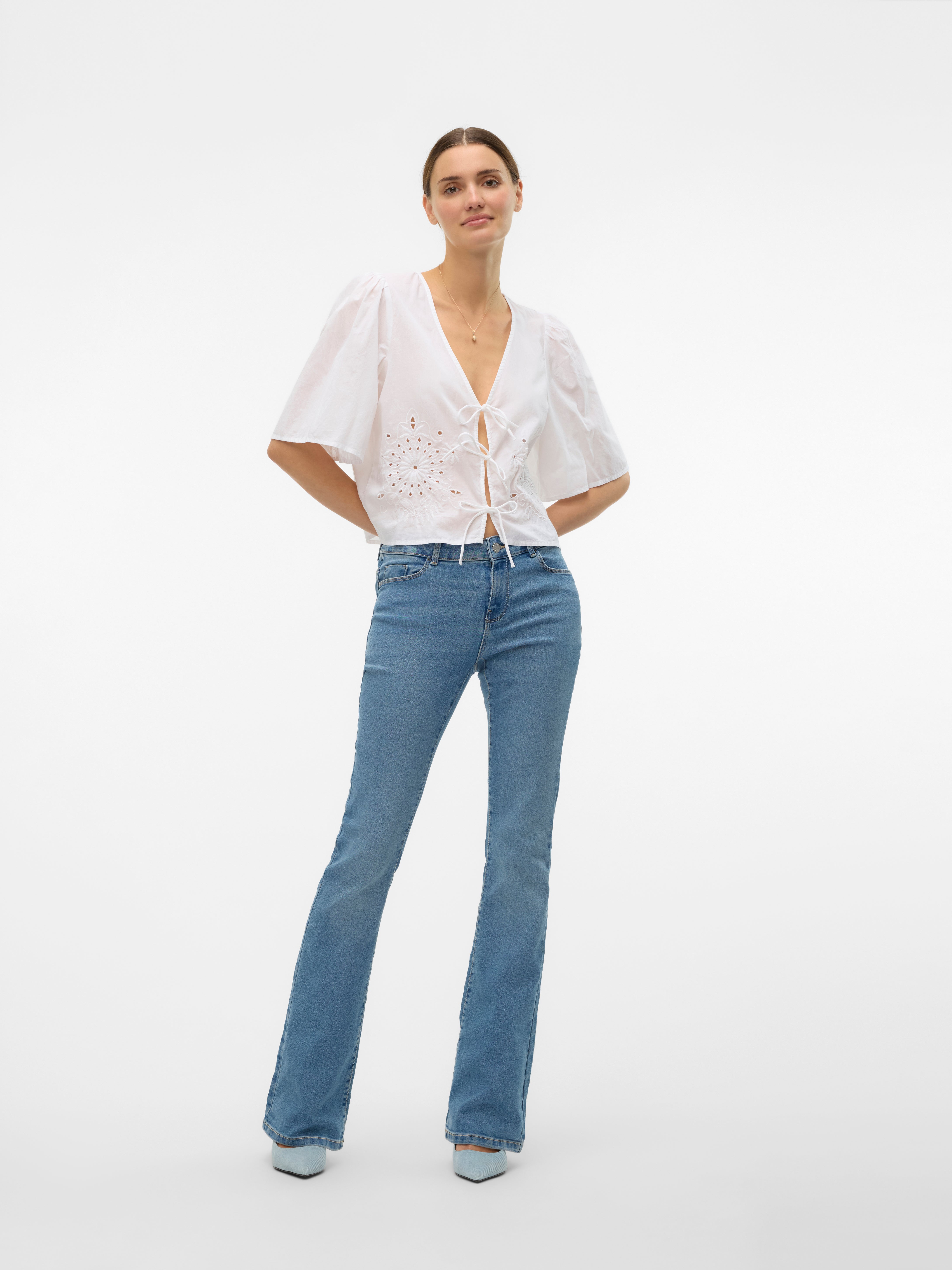 VERO MODA® VMELLY Mid rise Flared Fit Jeans