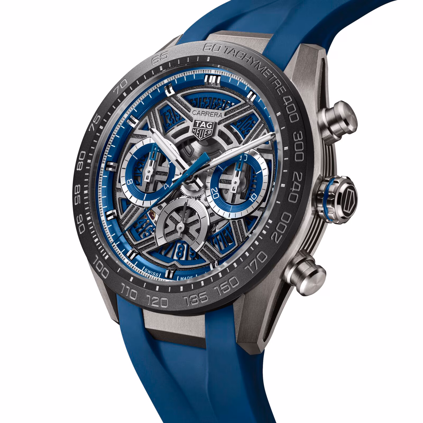 【Super Clone】TAG Heuer Carrera Chronograph Extreme Sport 44mm Mens Watch Blue CBU2081.FT6274