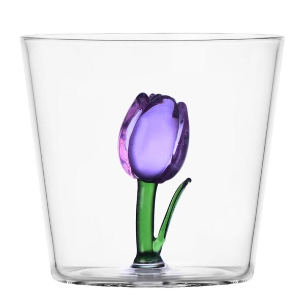 Botanica vannglass 35 cl tulipan lilla